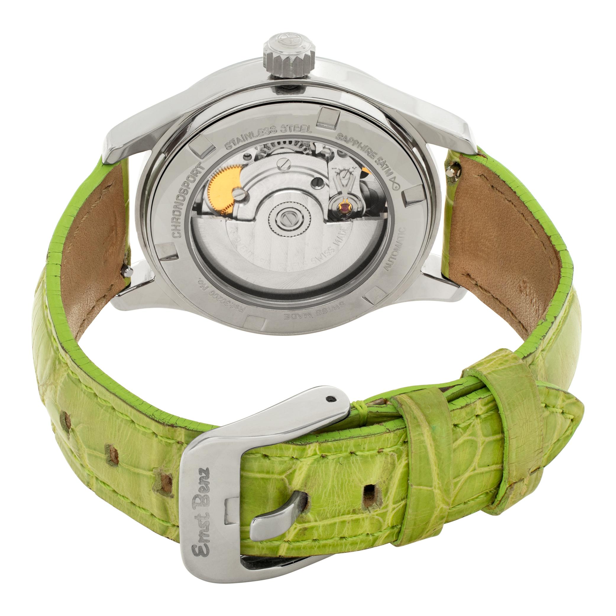 Donna Ernst Benz Chronosport inutilizzato  Orologio da polso automatico in Steele Ref GC30232 in vendita