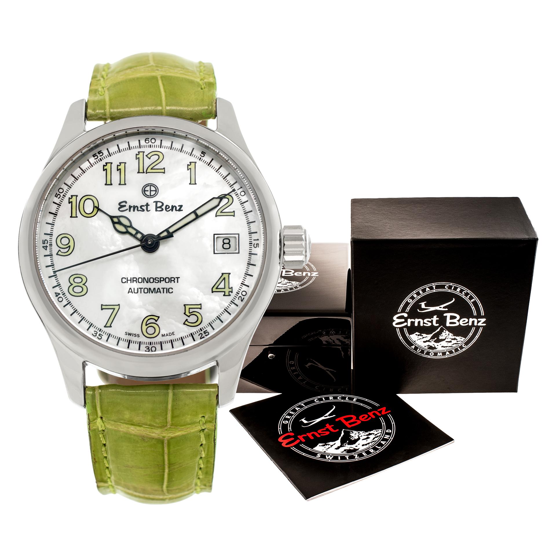 Ernst Benz Chronosport inutilizzato  Orologio da polso automatico in Steele Ref GC30232 in vendita 2