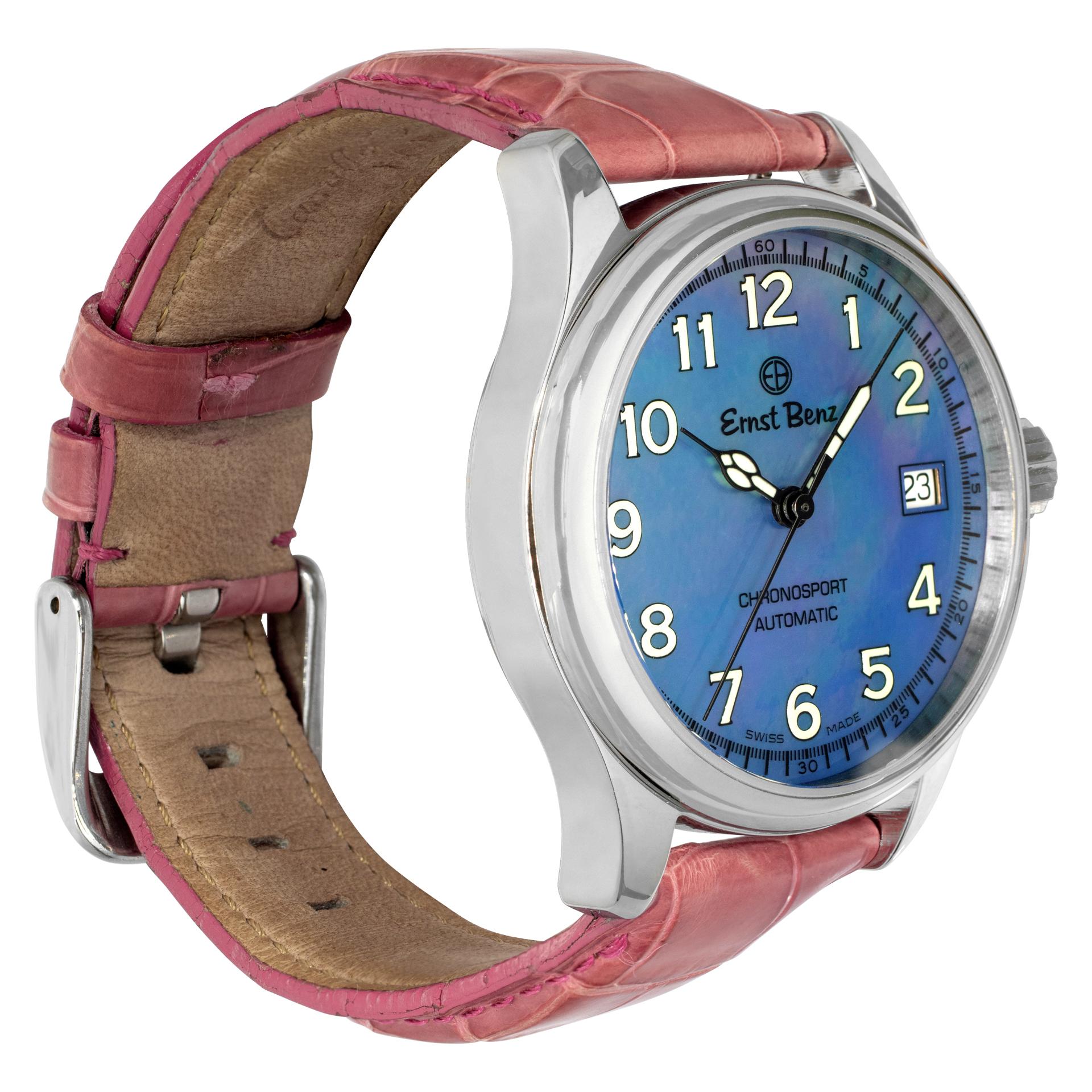 Unused Ernst Benz Chronosport stainless steel Automatic Wristwatch Ref GC30233 In Excellent Condition For Sale In Surfside, FL