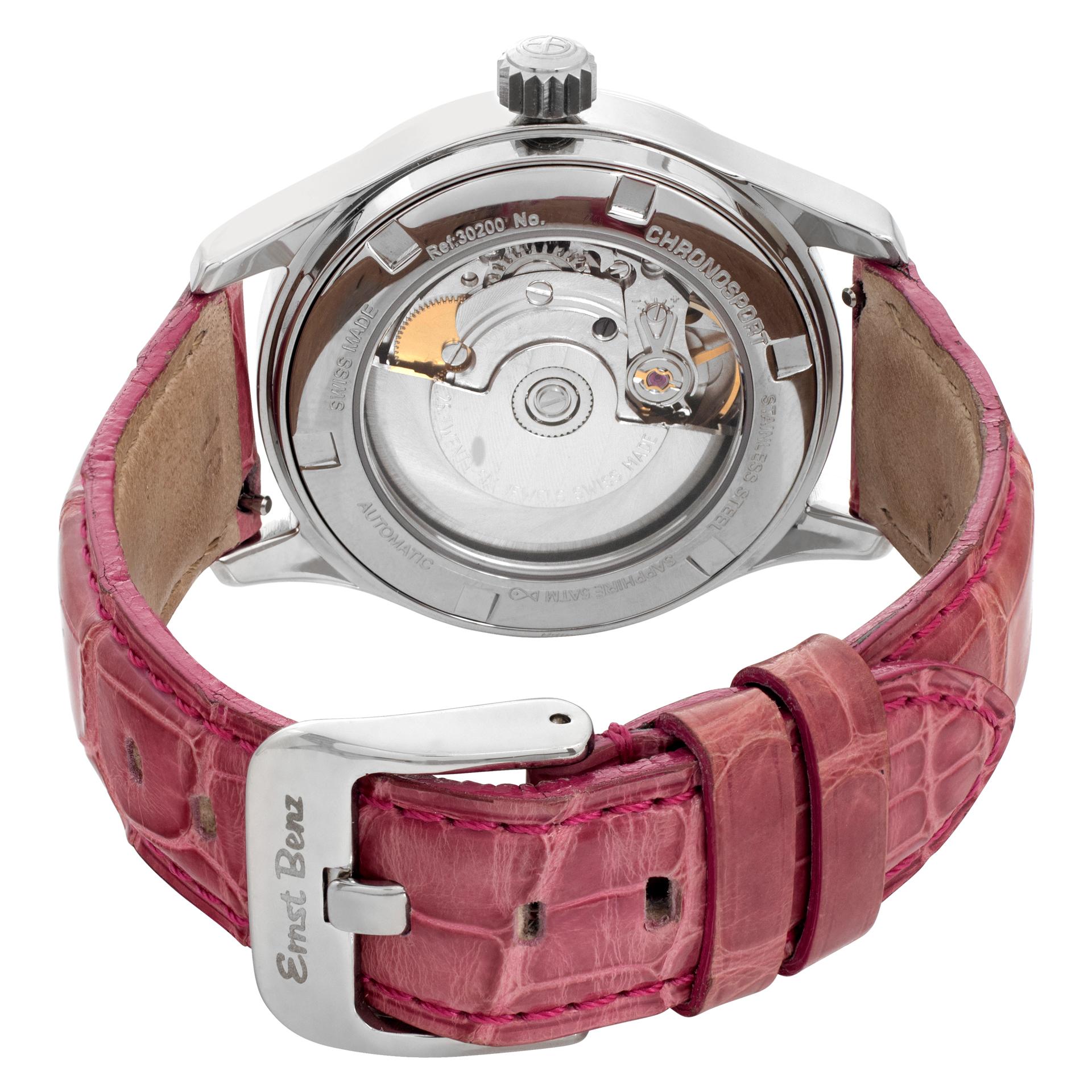 Women's Unused Ernst Benz Chronosport stainless steel Automatic Wristwatch Ref GC30233 For Sale