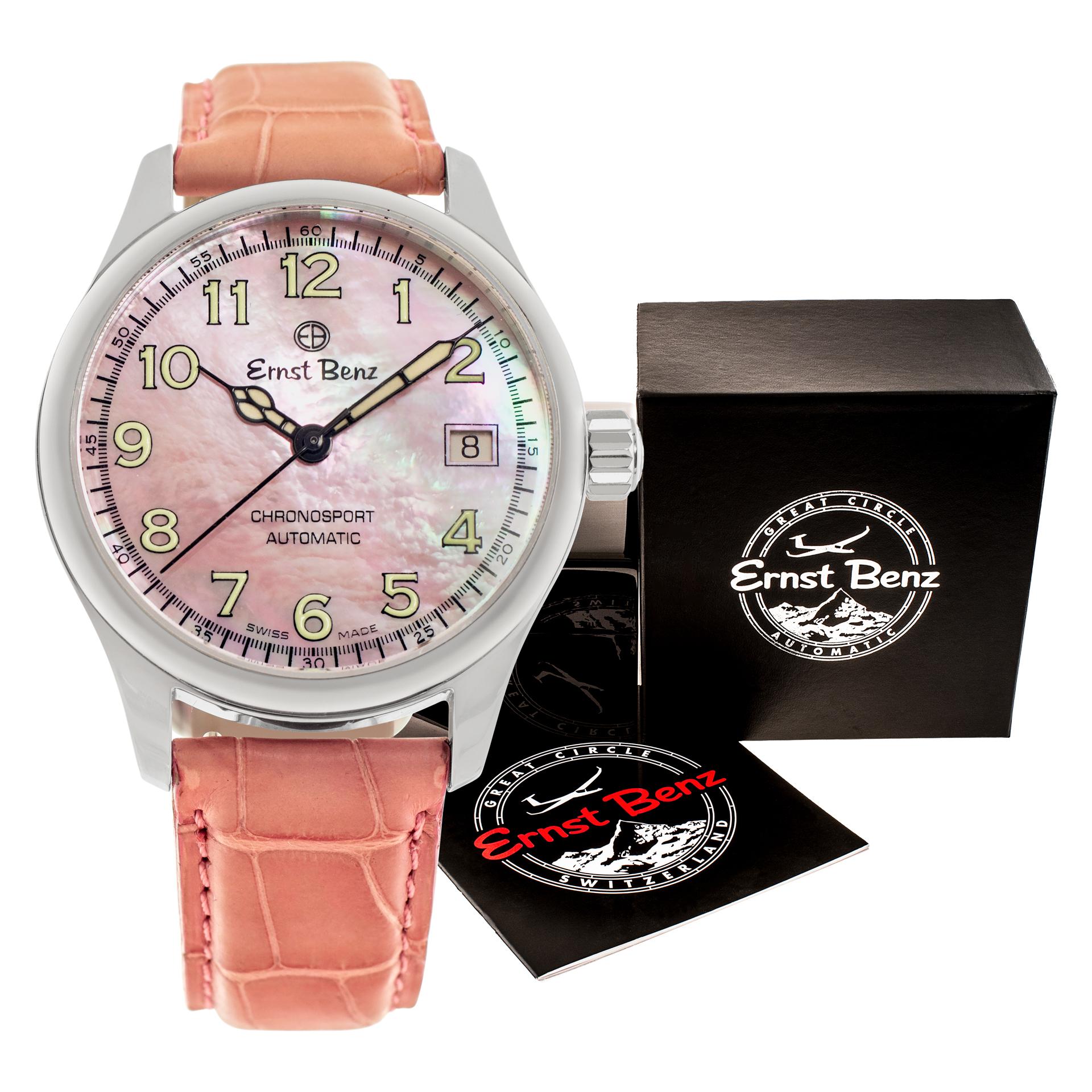 Unused Ernst Benz Chronosport stainless steel Automatic Wristwatch Ref GC30233 For Sale 2