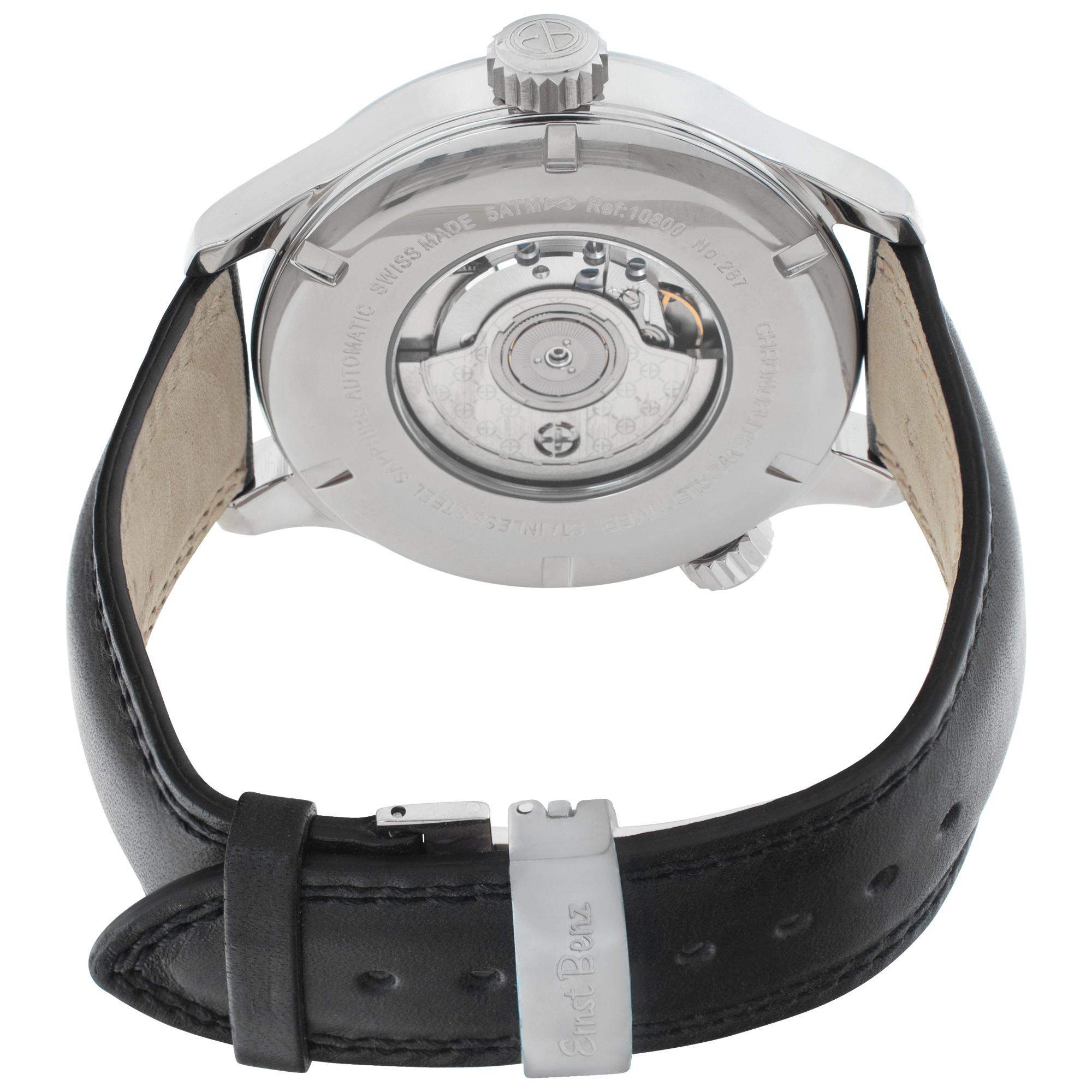 Women's or Men's Unused Ernst Benz World Time 47mm GC10851 For Sale