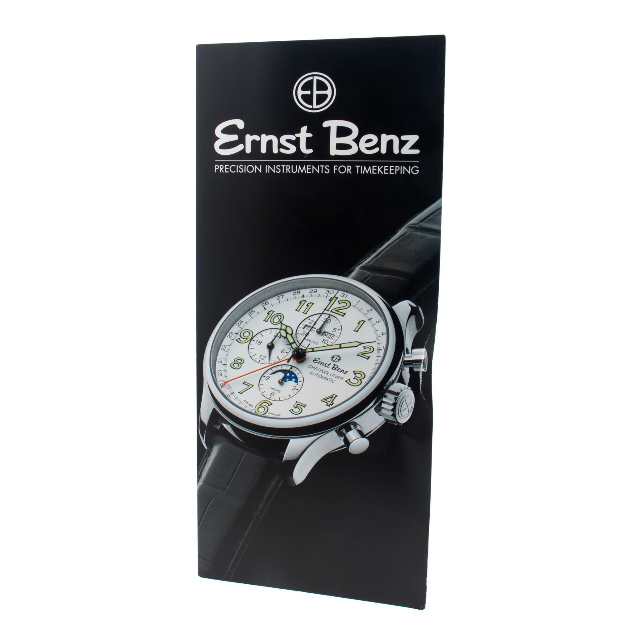 Unused Ernst Benz World Time 47mm GC10851 For Sale 2