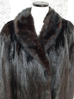 Unused mink fur coat size 16