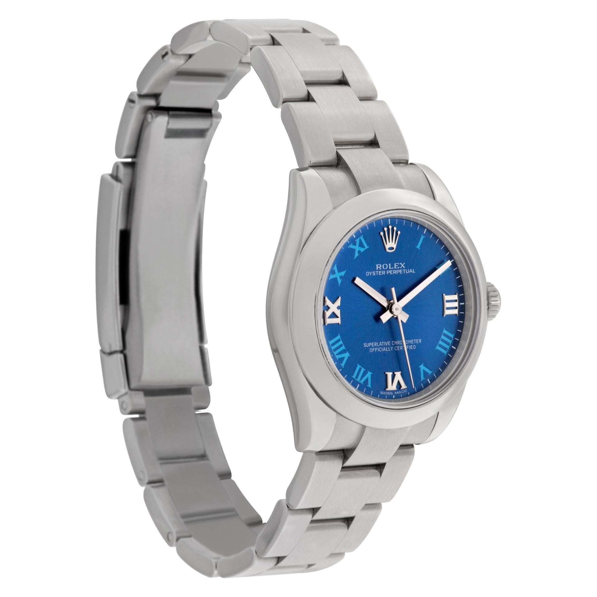 Unused Rolex Oyster Perpetual 31mm 177200 In Excellent Condition For Sale In Surfside, FL
