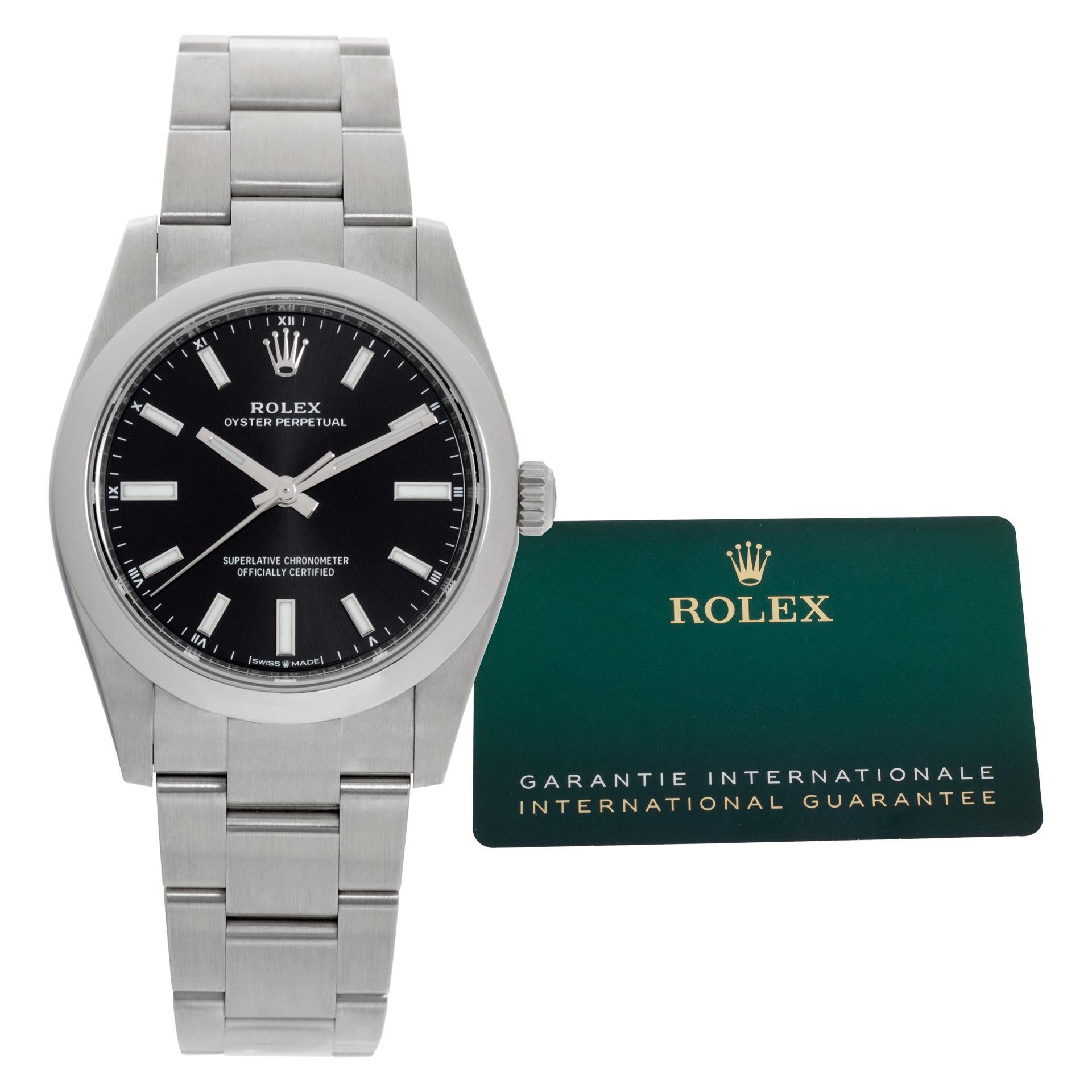 Unused Rolex Oyster Perpetual 34mm 124200 3