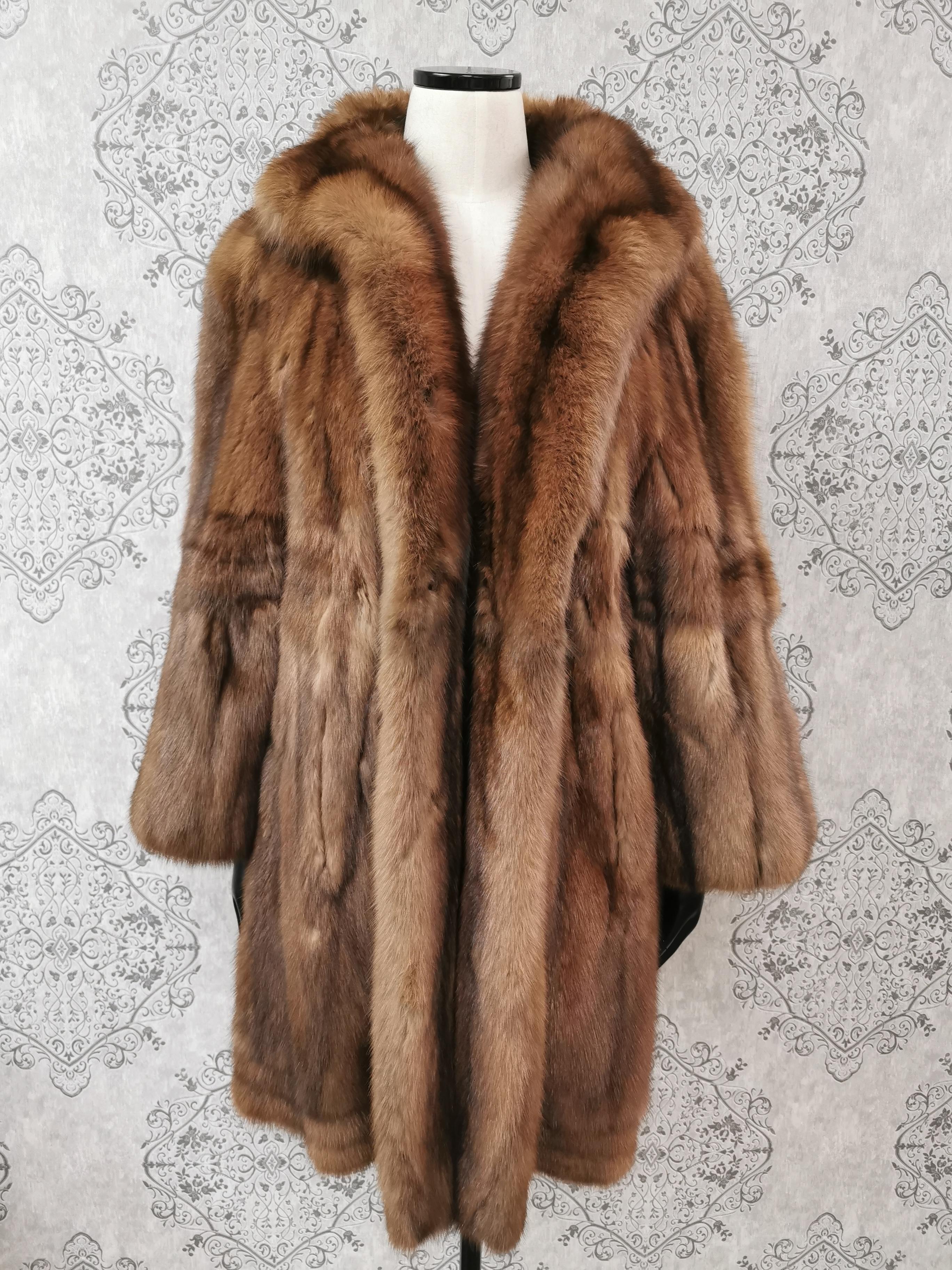fur coat size 22