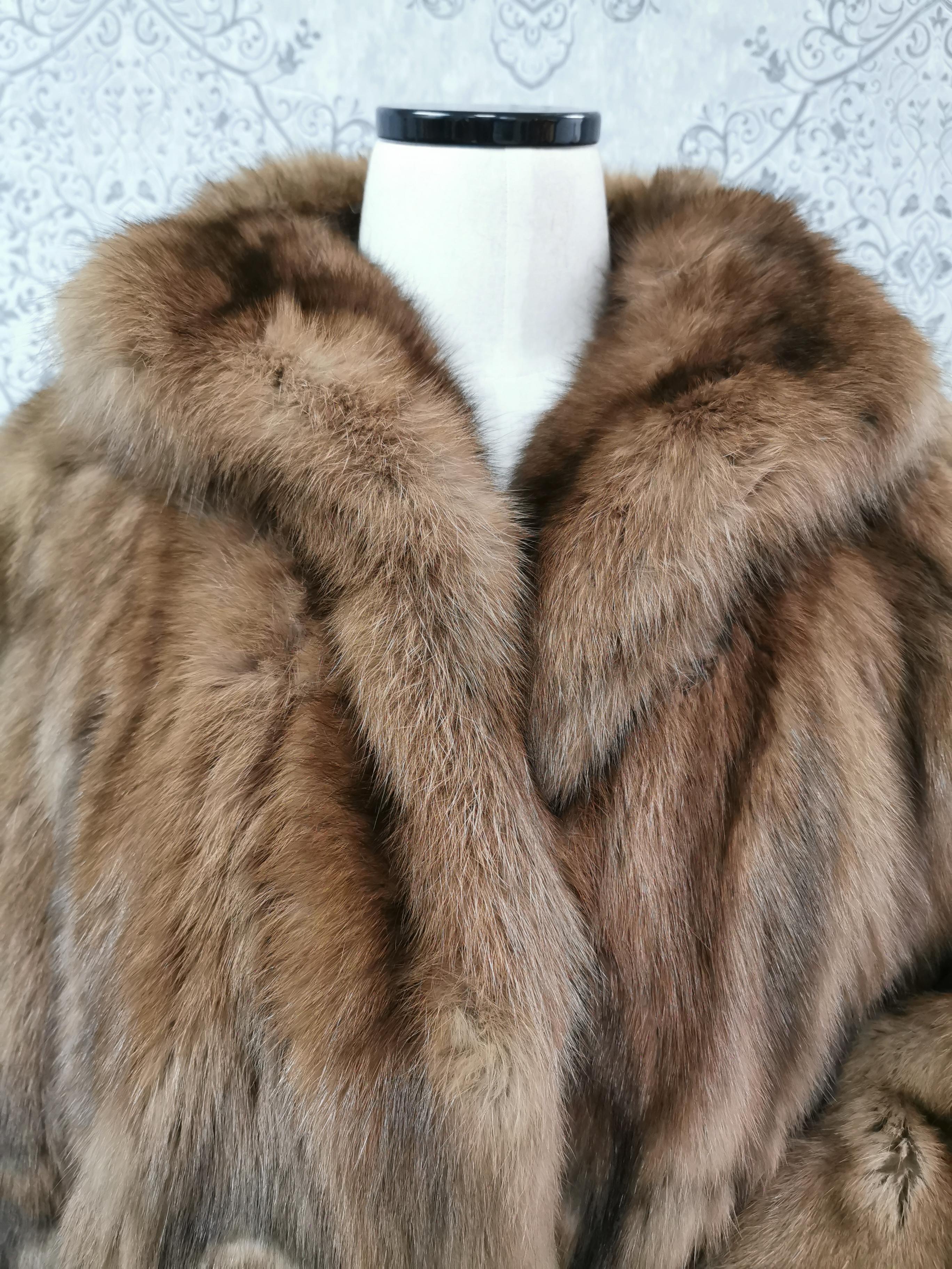 fur coat size 22