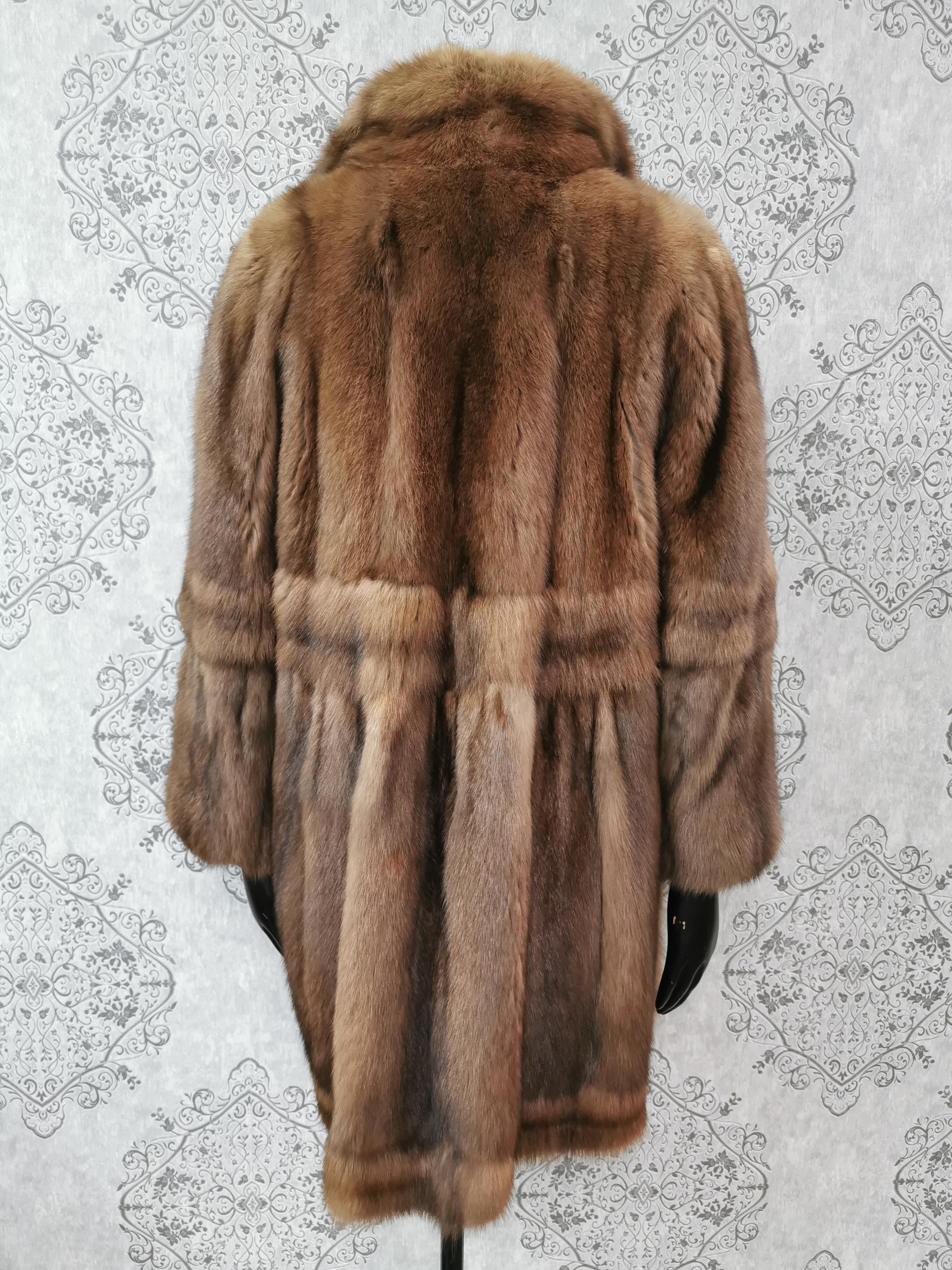 fur jacket size 22