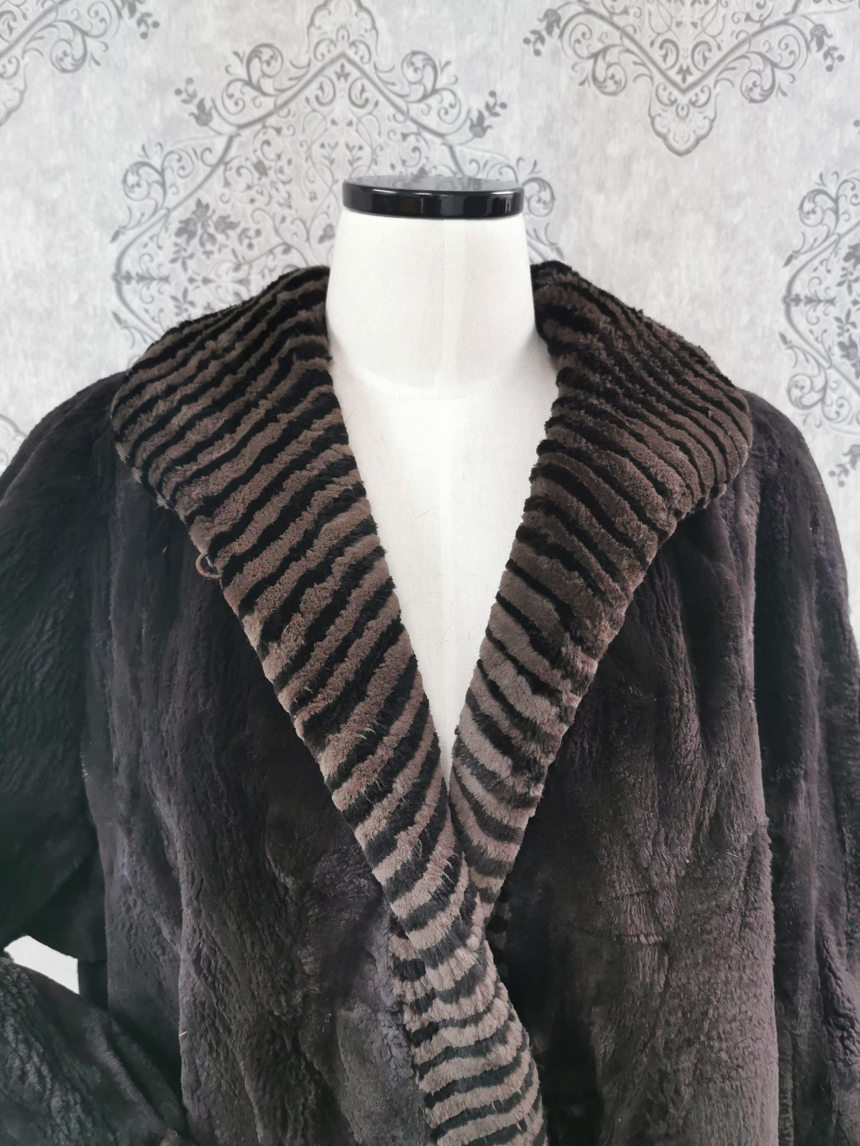 alpine studio fur coat