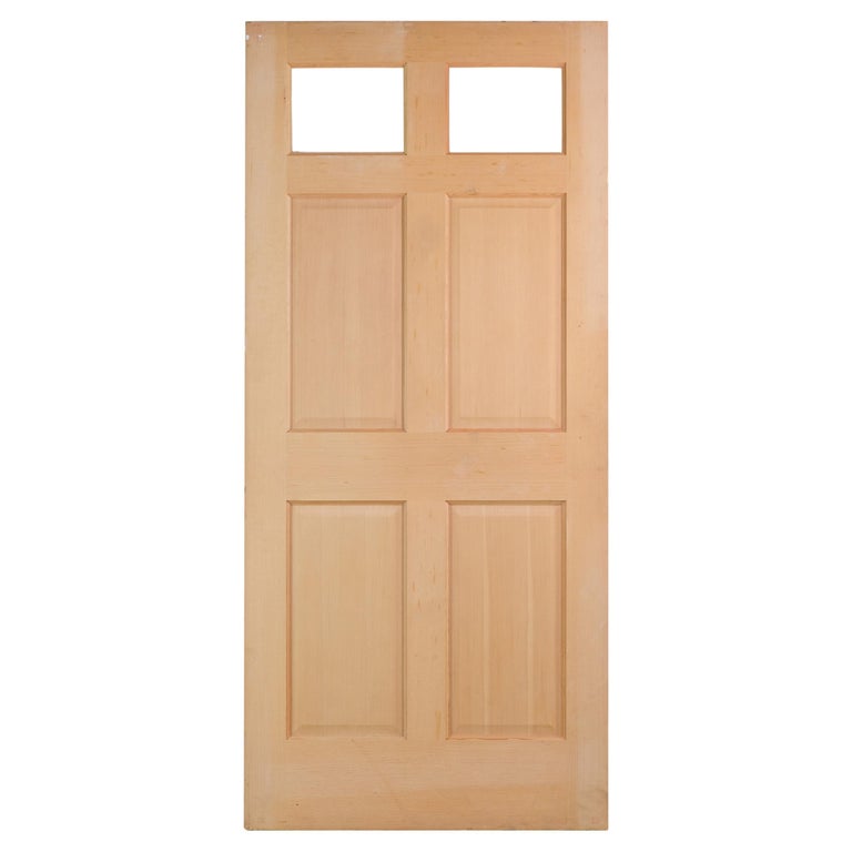 Unused Solid Pine Entry Door 80 x 36 Never Drilled for Hardware For