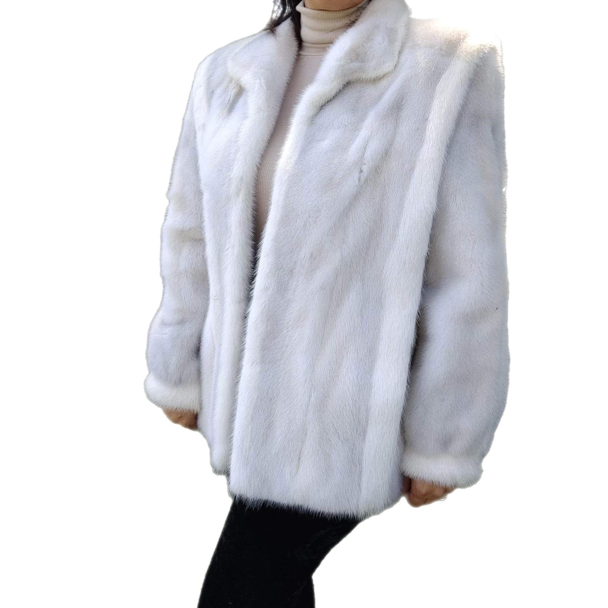 ~Unused Tourmaline Mink Fur Coat (Size 8 - M)  1