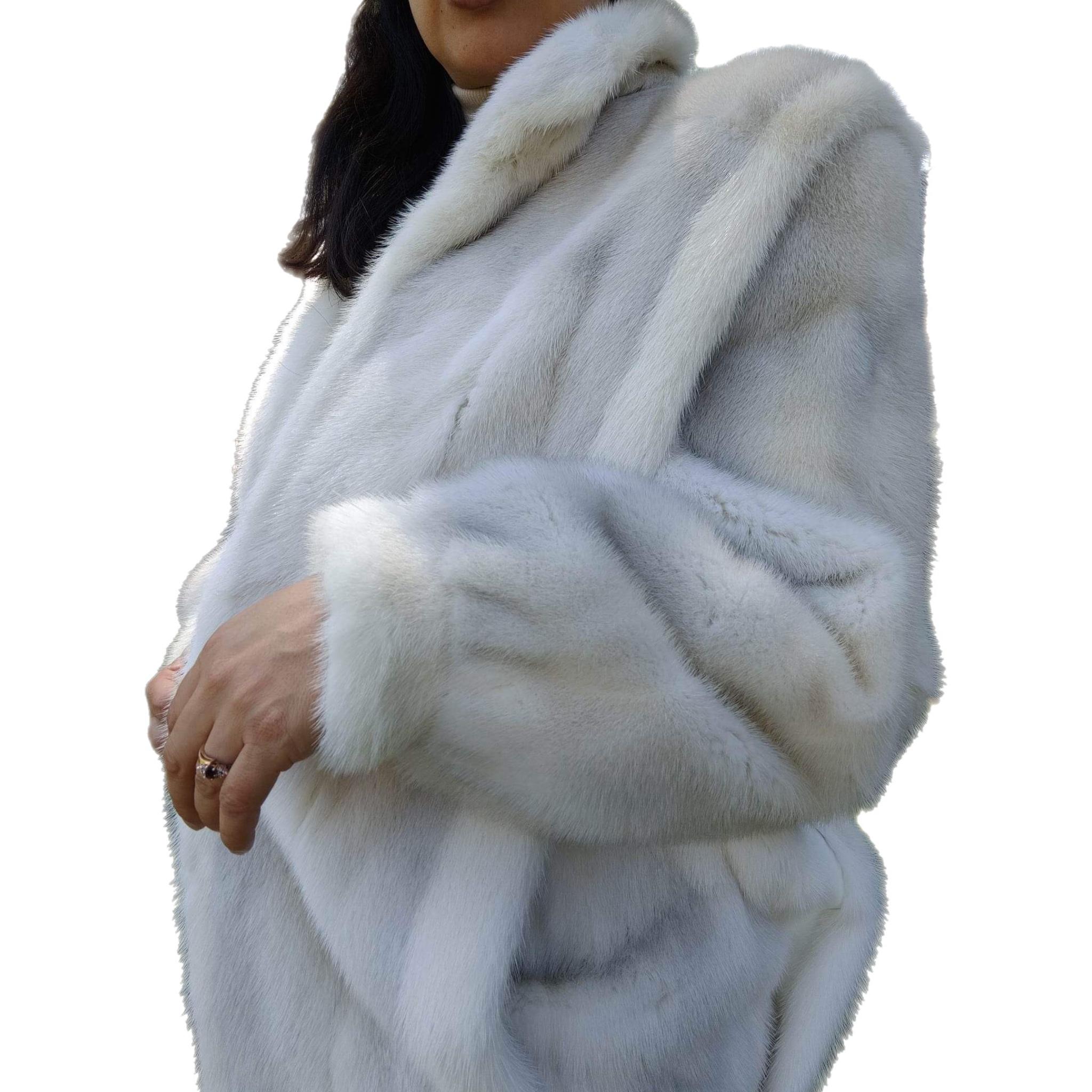 ~Unused Tourmaline Mink Fur Coat (Size 8 - M)  4