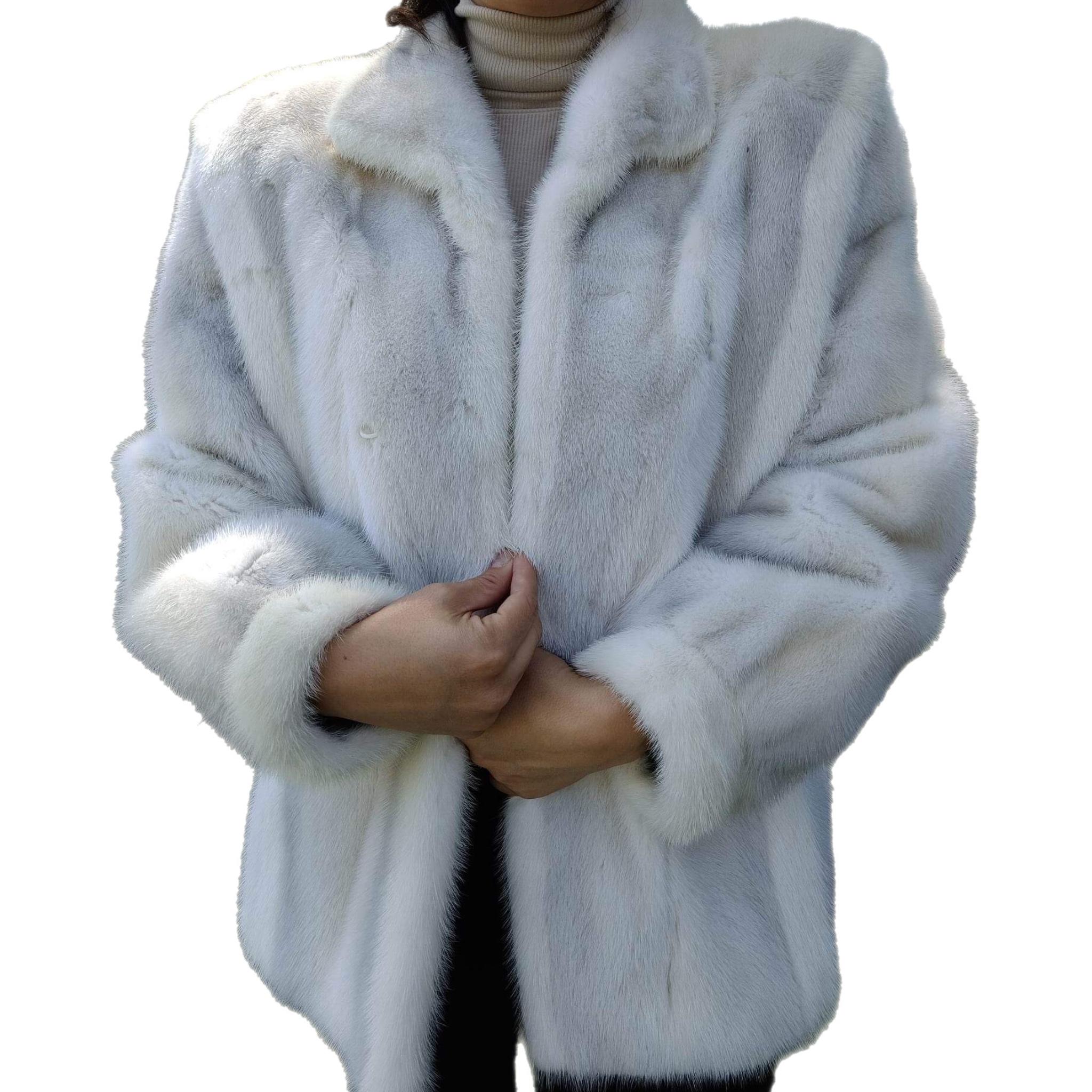 ~Unused Tourmaline Mink Fur Coat (Size 8 - M)  5