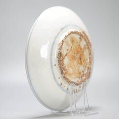 Unusual 17th Century Chinese Porcelain Ming Period Plate with Fenghuang