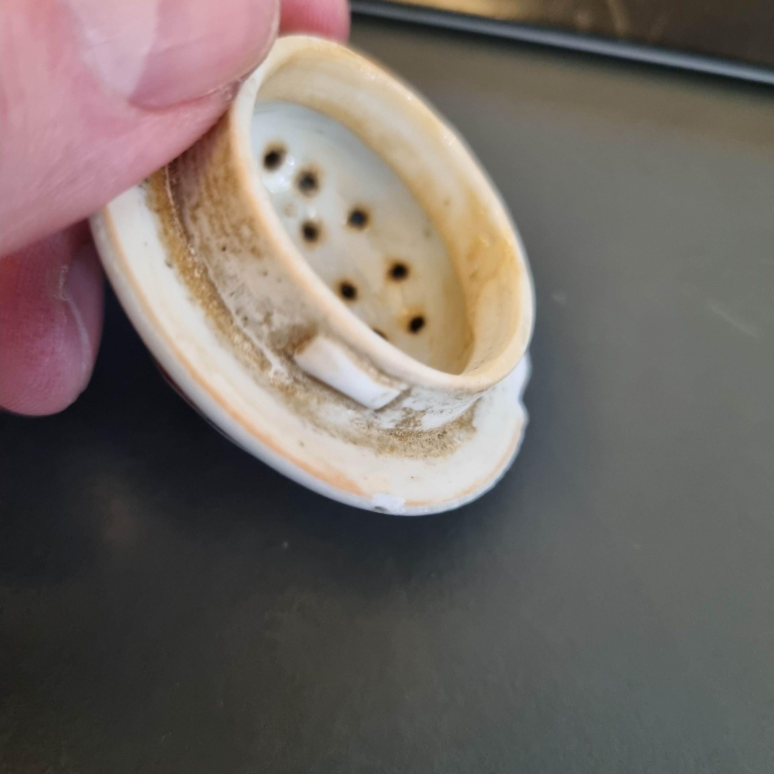 Inusual cesta de flores de porcelana china Famille Rose Qianlong de 18C CAJA DE AZÚCAR en Bueno estado para la venta en Amsterdam, Noord Holland