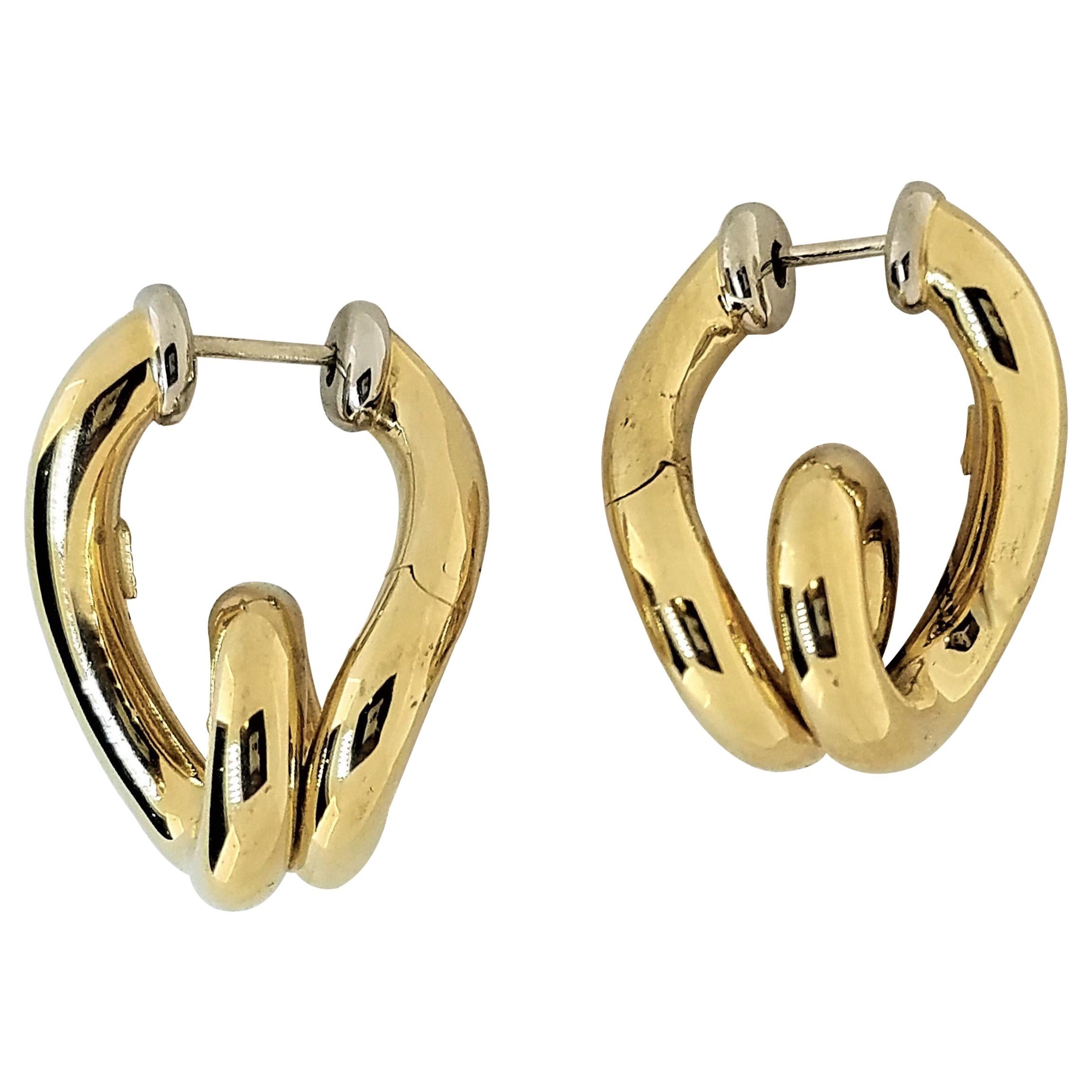 Art Smith Coiled Earrings at 1stdibs