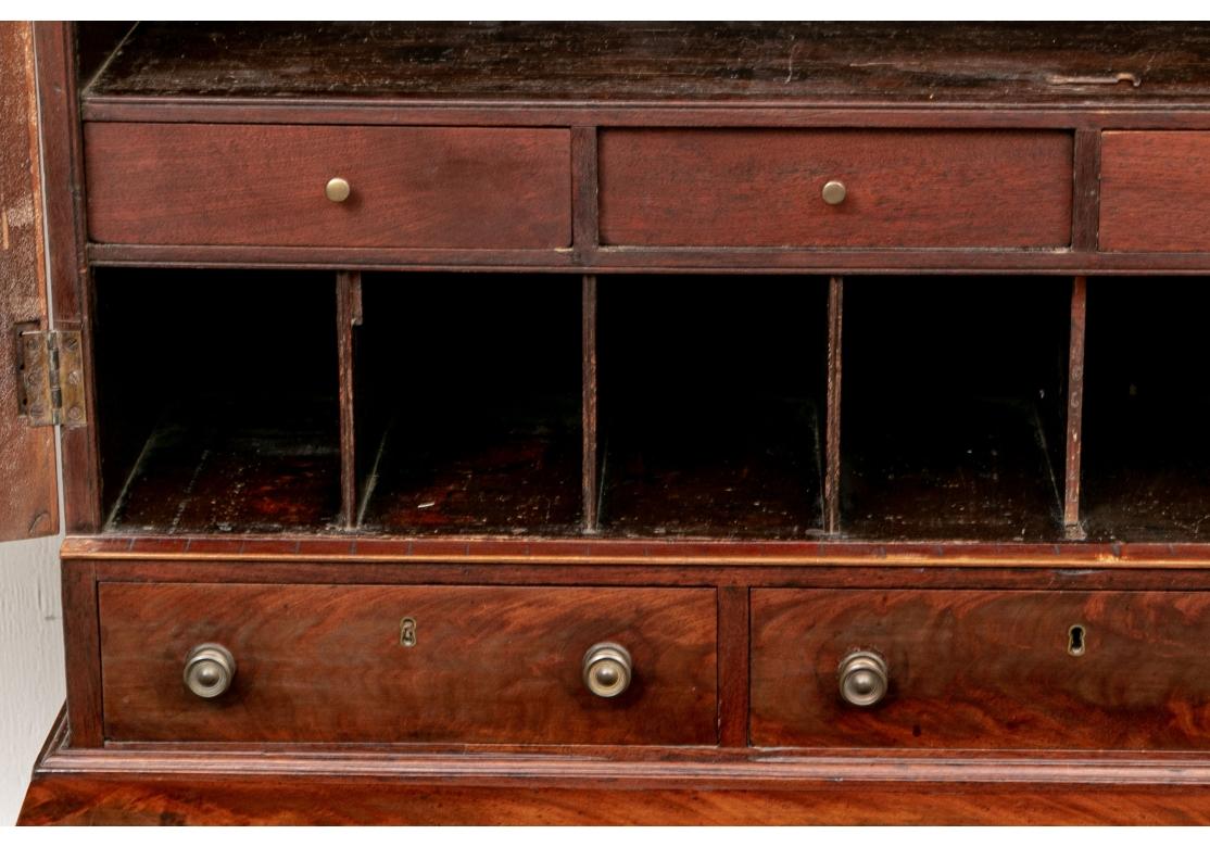 Unusual 18th-19th Century Continental Secretary Bookcase For Sale 12