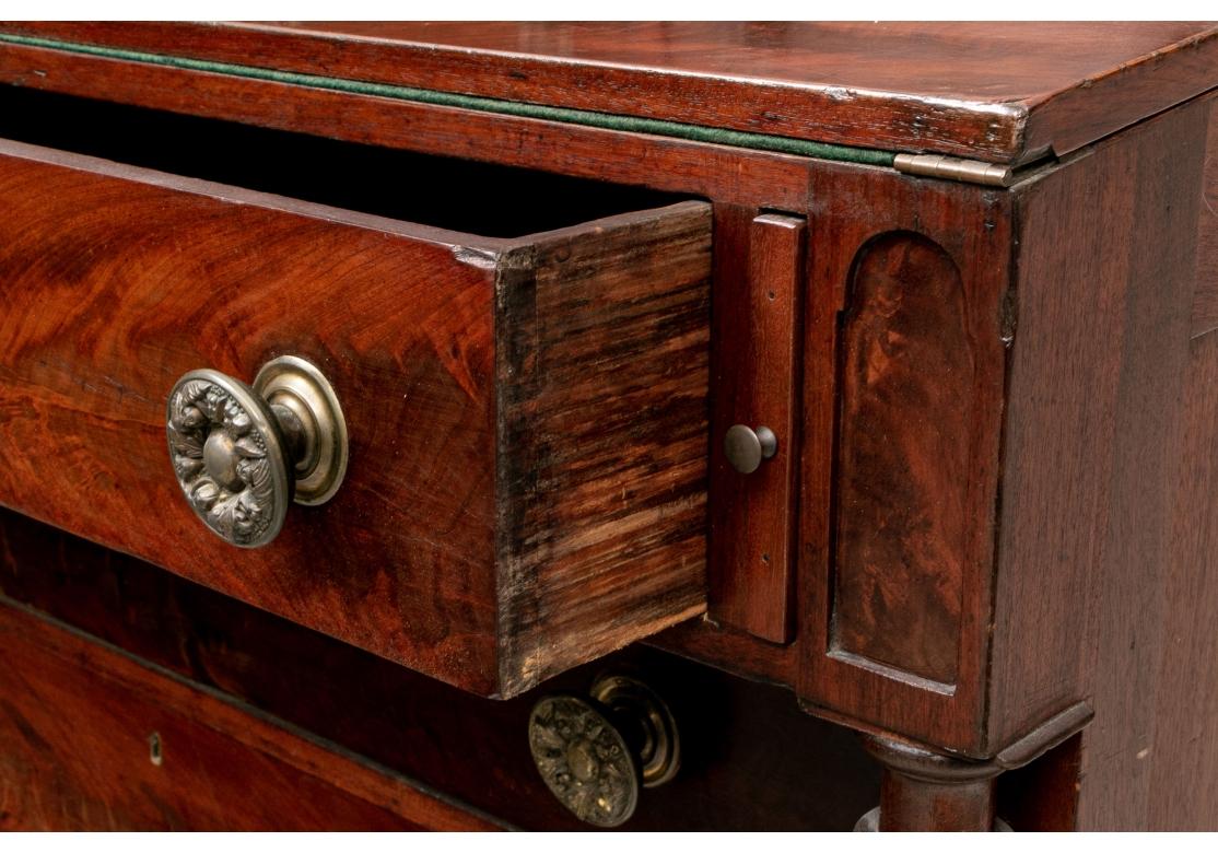 Unusual 18th-19th Century Continental Secretary Bookcase For Sale 1