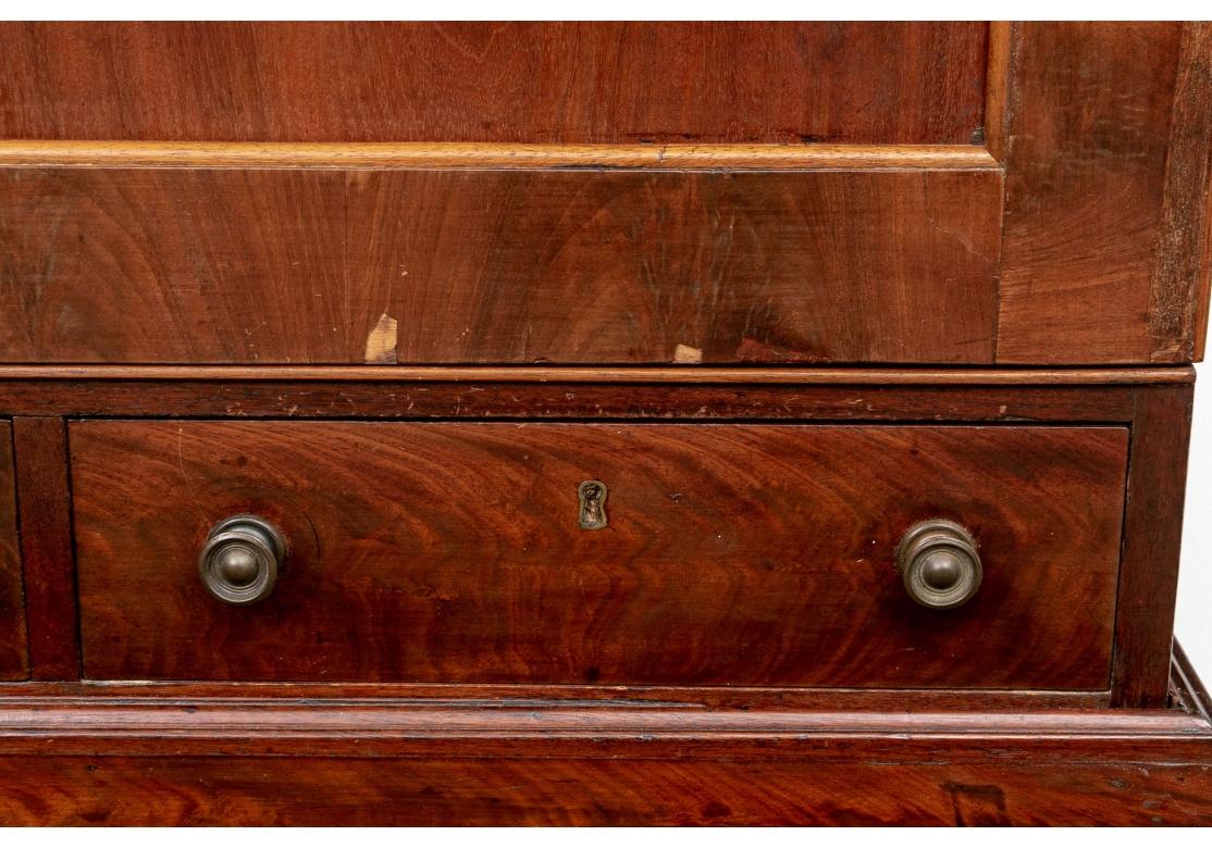 Unusual 18th-19th Century Continental Secretary Bookcase For Sale 2