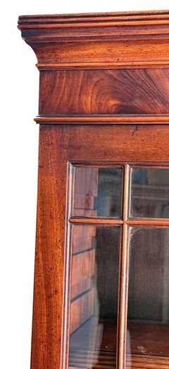 Unusual 18th Century Georgian Mahogany Display Cabinet