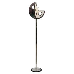 Retro Unusual 1970s Floor Lamp in the Style of Yonel Lebovici
