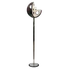 Unusual 1970s Floor Lamp in the Style of Yonel Lebovici