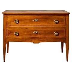 Unusual 19th century Cherrywood chest of drawers