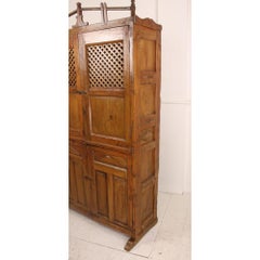 Unusual 19th Century French Provincial Food Cupboard from the Basque Country