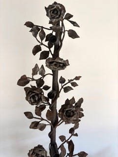 Unusual 19th Century Rose Lamp