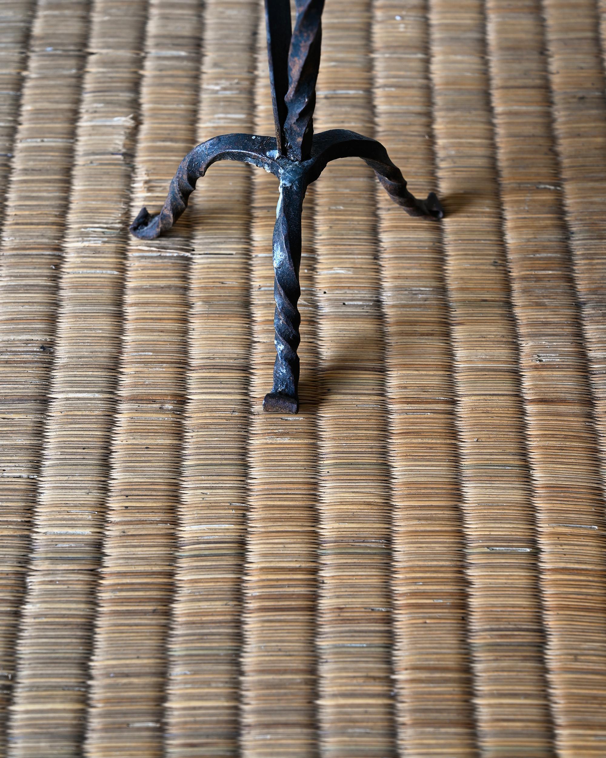 Ungewöhnlicher schwedischer Faux-Bamboo-Tisch aus dem 19. (19. Jahrhundert) im Angebot