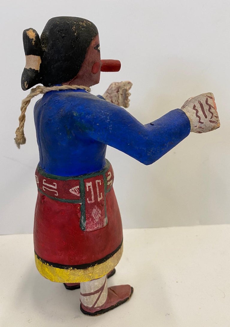 Hand-Carved Unusual 20th Century Kachina 