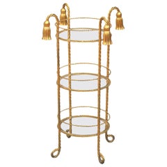 Unusual 3-Tier Gilded Stand, Cake Stand