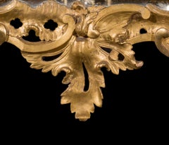 Unusual and Large George III Rococo Mirror