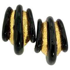 Enamel Earrings