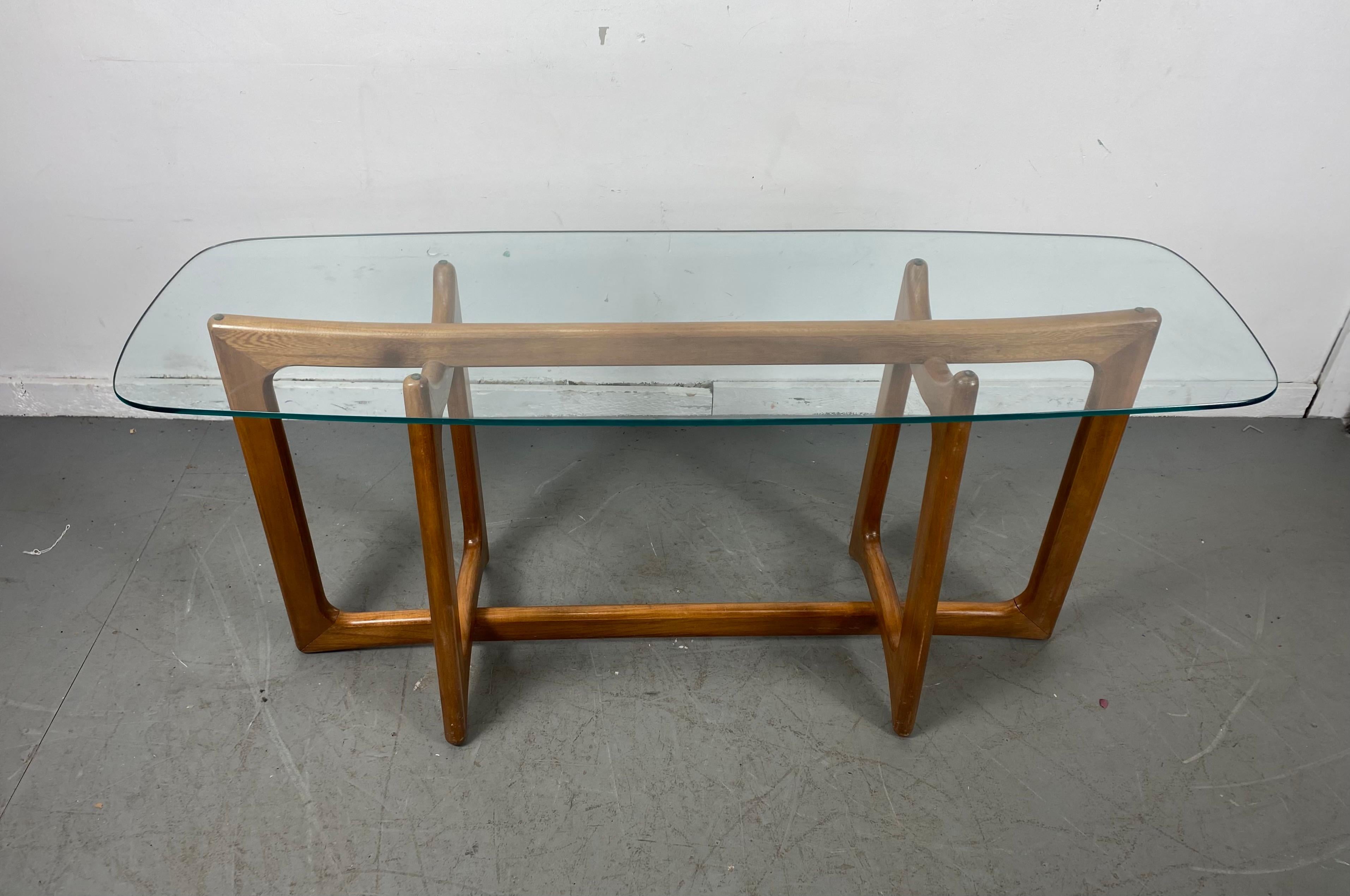 Mid-Century Modern Unusual and Rare Console Table Designed by Adrian Pearsall