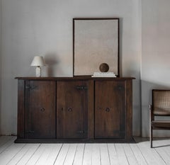 Unusual and versatile minimal 18th century  Italian sideboard