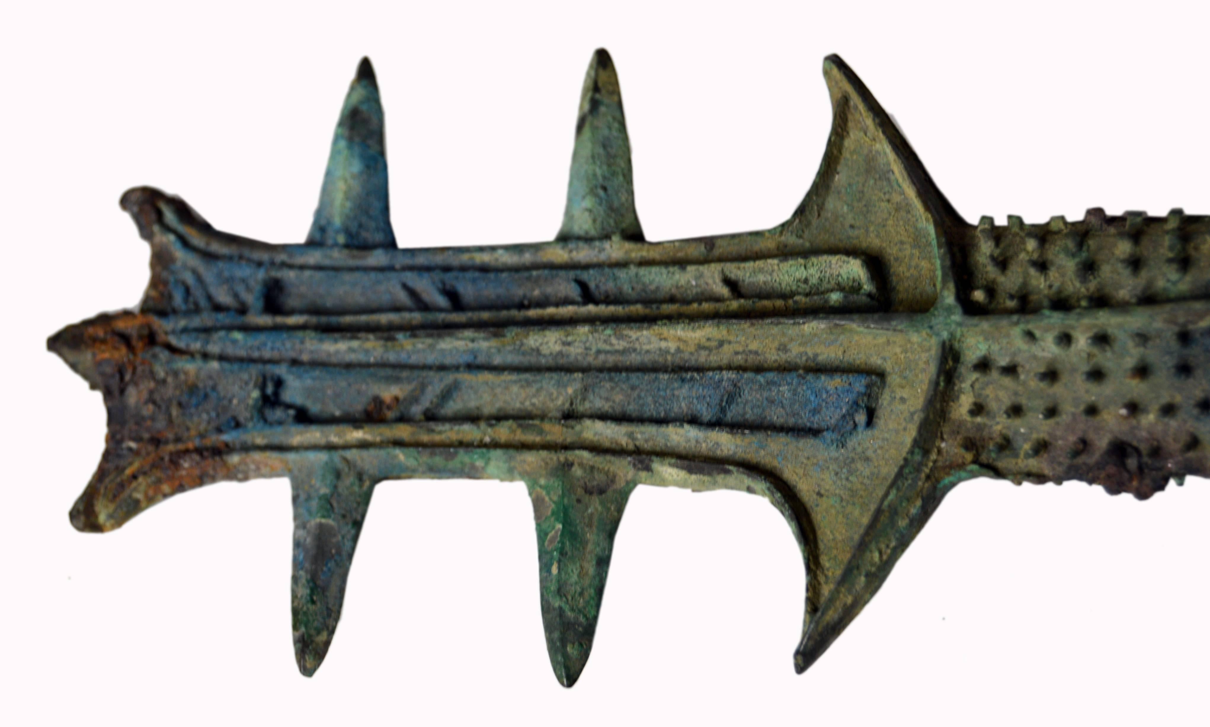 bronze chinese sword
