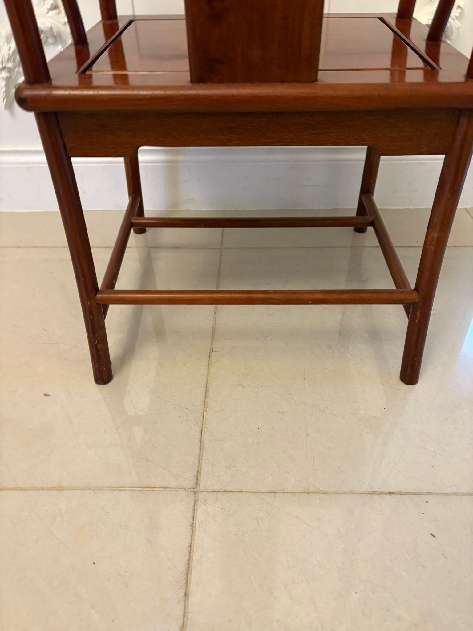 Asian Unusual Antique Chinese Armchair For Sale