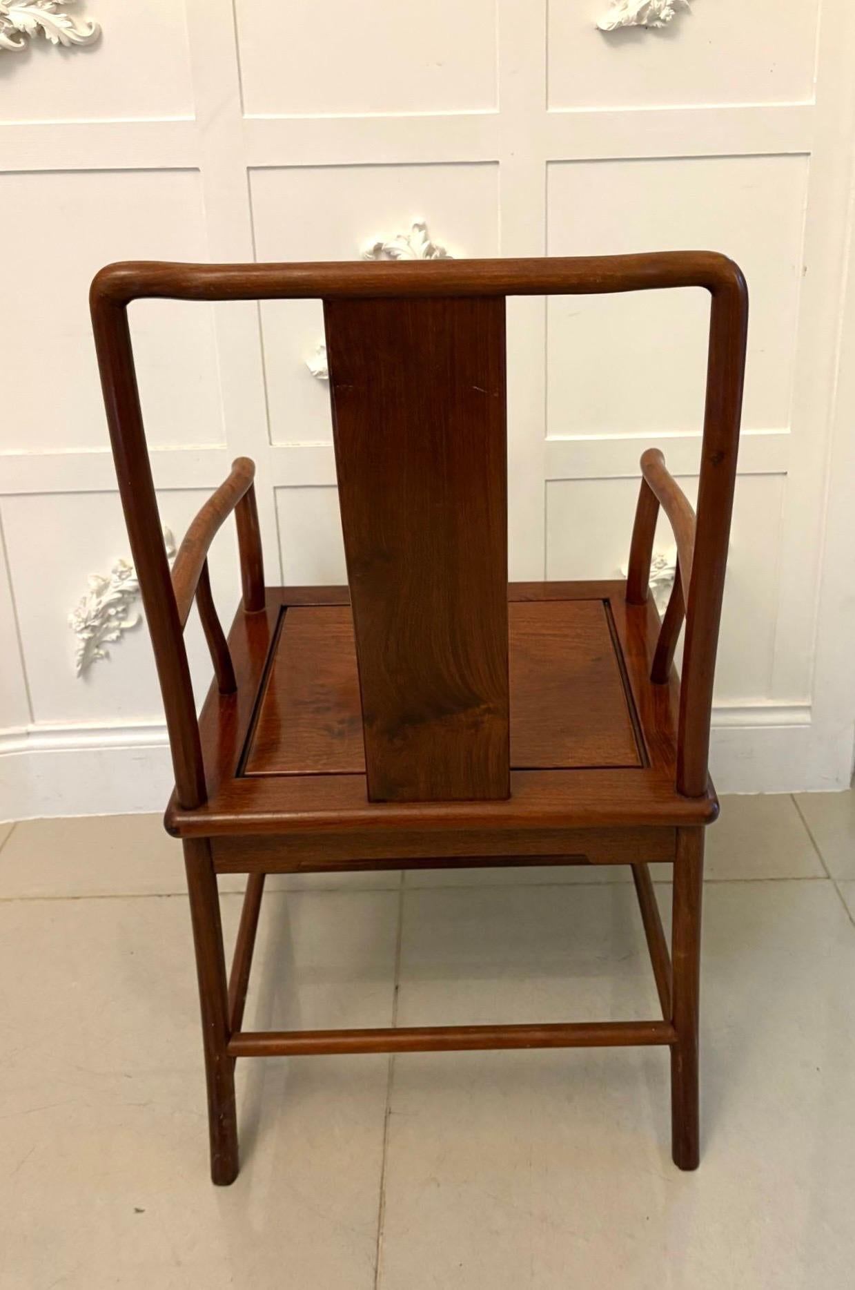 20th Century Unusual Antique Chinese Armchair For Sale