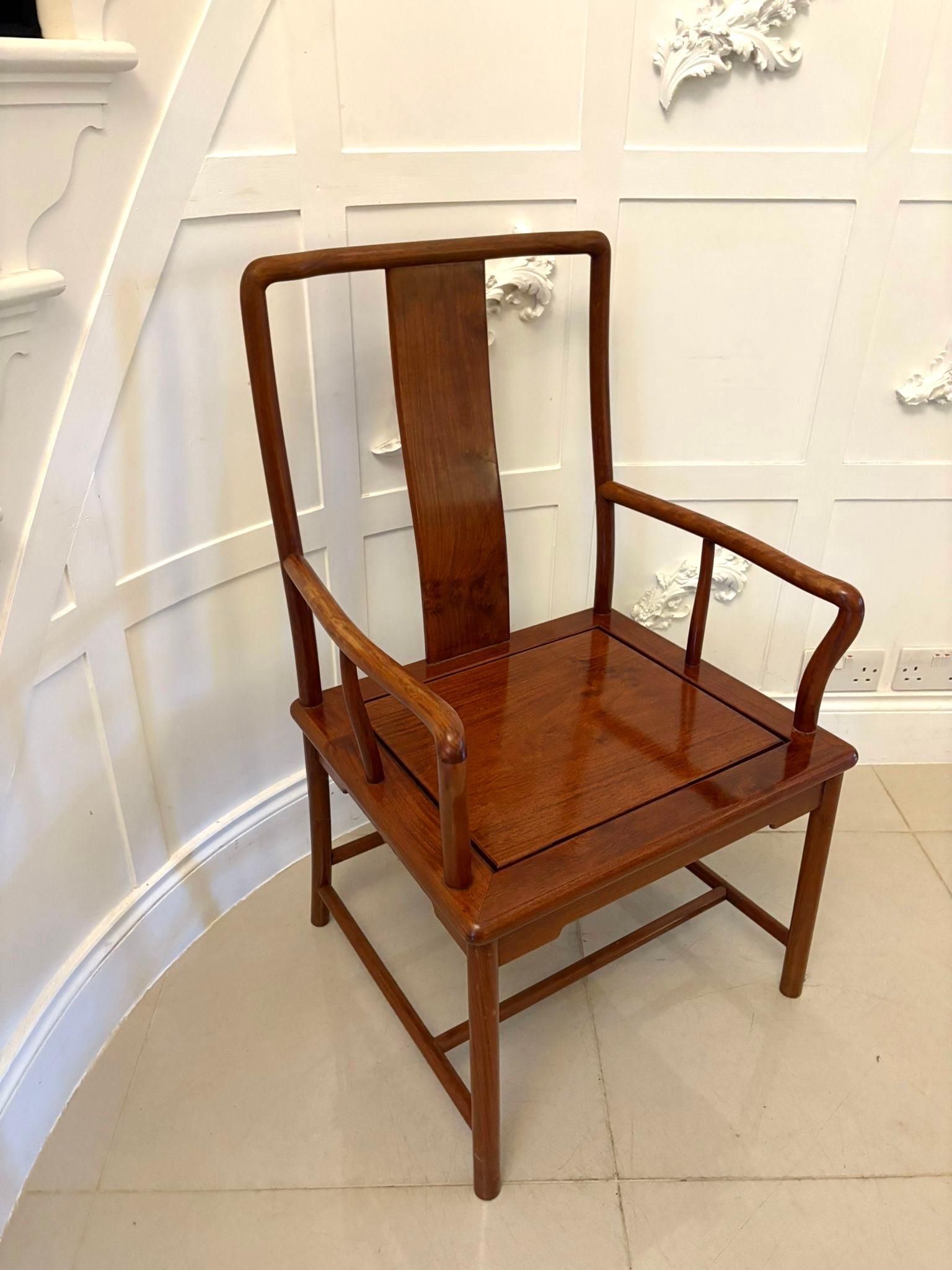 Unusual Antique Chinese Armchair For Sale 1