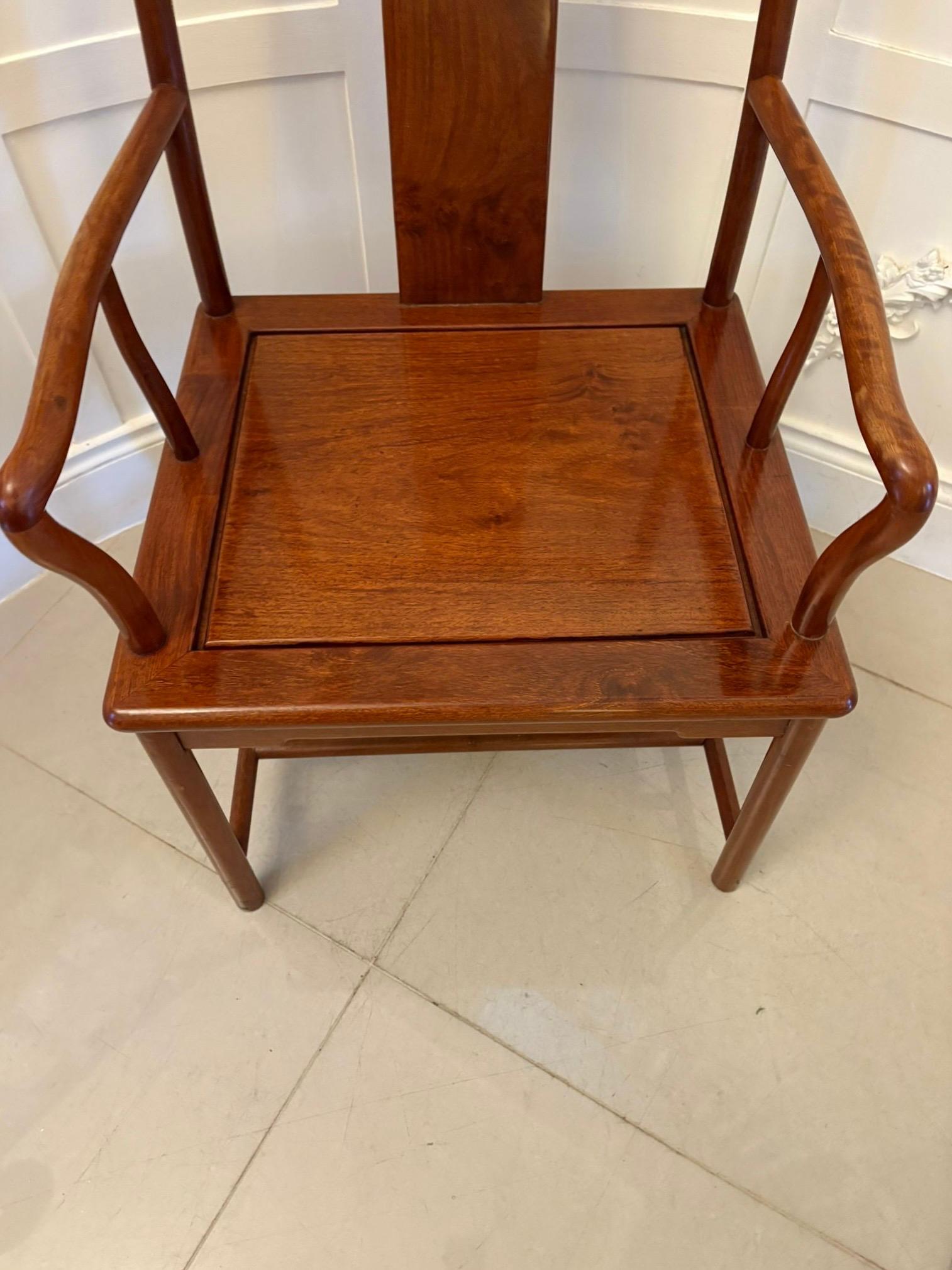 Unusual Antique Chinese Armchair For Sale 2