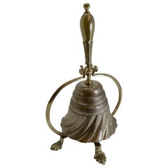 Unusual Antique English Dinner Bell, circa 1860