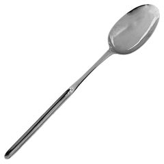 Unusual Antique George I Britannia Silver Marrow Scoop and Spoon 1716