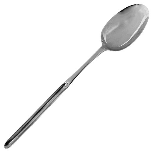 Unusual Antique George I Britannia Silver Marrow Scoop and Spoon 1716