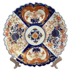 Insolito piatto imari giapponese antico