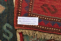 Unusual Antique KAZAK Caucasian Carpet