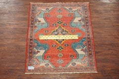 Unusual Antique Lilihan Rug, circa 1940