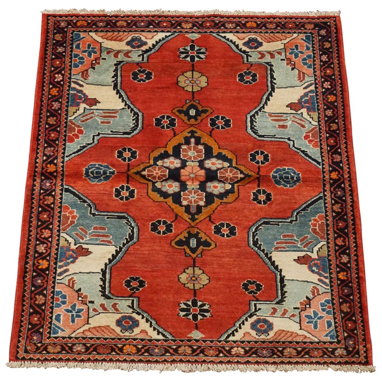 Unusual Antique Lilihan Rug, circa 1940 For Sale at 1stDibs