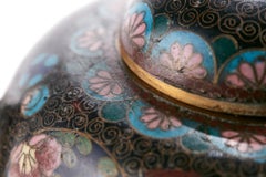 Unusual Antique Miniature Japanese Cloisonne Teapot
